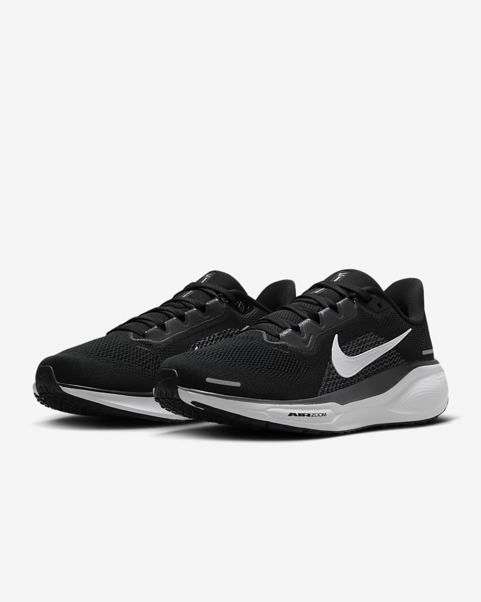 Nike pegasus all black womens sales